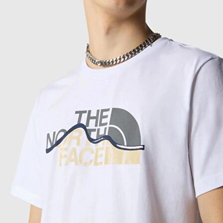 The North Face M S/S Mountaın Lıne  Erkek T-Shirt NF0A87NTFN41