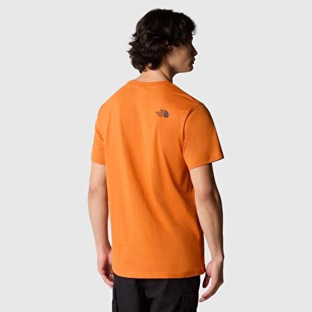 M S/S Never Stop Explorıng Erkek T-Shirt NF0A87NSPCO1