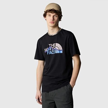 The North Face M S/S Mountaın Lıne  Erkek T-Shirt NF0A87NTJK31