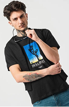 Jack&Jones Orıgınals Jorlucca  Tee Ss Crew Neck 2 Fst Erkek T-Shirt