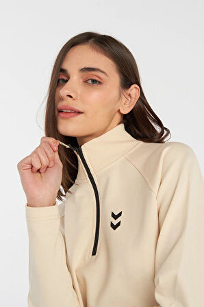 Hummel Fuyu Zıp Neck  Kadın Sweatshirt