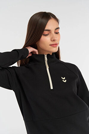 Hummel Fuyu Zıp Neck  Kadın Sweatshirt