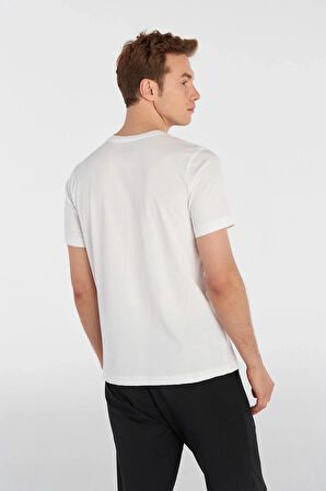 Hummel Elemental Logo Cotton Tee Erkek T-Shirt 911947-9001
