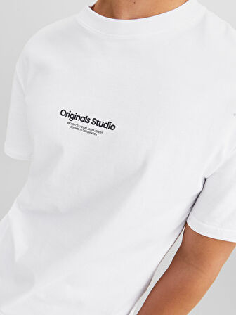 Jack&Jones Orıgınals Jorvesterbro Tee Ss Crew Neck  Erkek T-Shirt