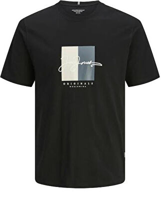 Jack&Jones Orıgınals Jorfrederıksberg Box Scrıpt Tee Ss Cn Ln Erkek T-Shirt 12278266