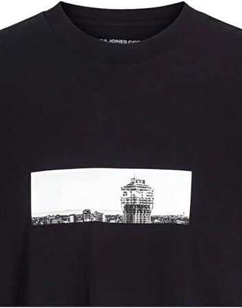 Jack&Jones Core Jcopacer Photo Brandıng Tee Ss Crew Neck Erkek T-Shirt 12273775