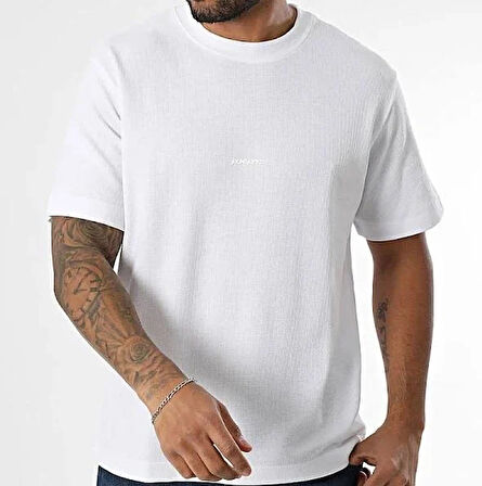 Jack&Jones Core Jcotarmac Fabrıc Tee Ss Crew Neck Erkek T-Shirt 12273217