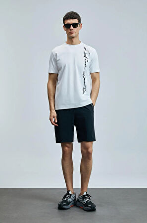 Lufian Justın Modern Grafik T- Shirt 111020231