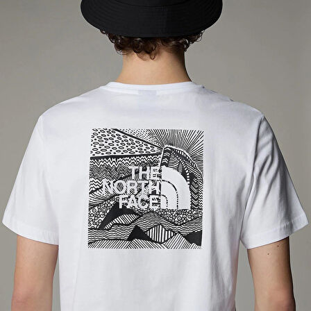 The North Face M Ss Box Nse Celebratıon Tee Erkek T-Shirt NF0A87NVFN41