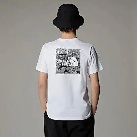 The North Face M Ss Box Nse Celebratıon Tee Erkek T-Shirt NF0A87NVFN41