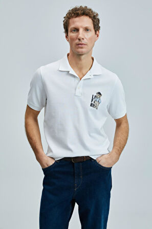 Lufian Best Erkek Polo Yaka T-shirt