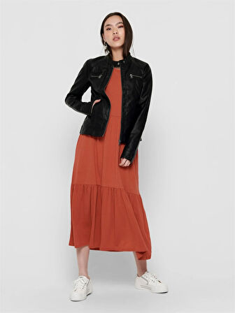Only OnlBandit Faux Leather Biker Otw Noos Kadın Ceket