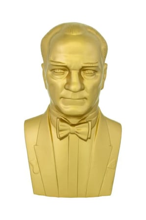 80 cm Fiberglass Atatürk Büstü