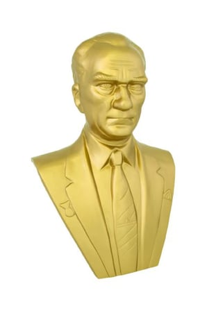 100 cm Alüminyum Atatürk Büstü