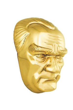 70 cm Pirinç Atatürk Maskı
