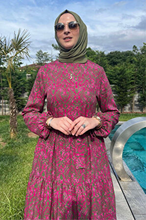 Betül Gül Kurusu Elbise
