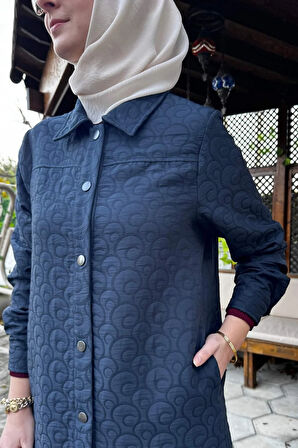 Kapitone Kap Lacivert