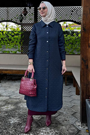 Kapitone Kap Lacivert