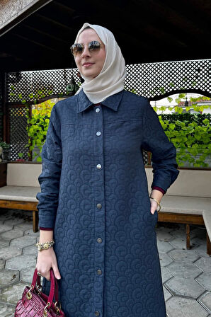 Kapitone Kap Lacivert