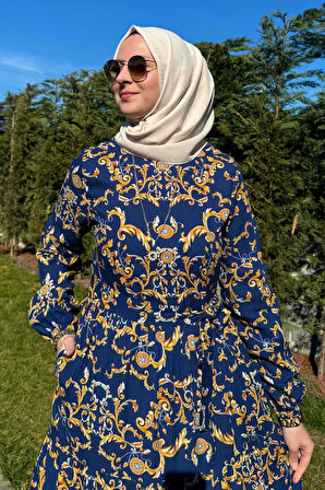 Hürrem Elbise Lacivert