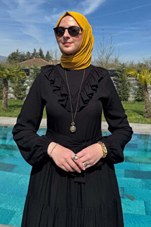 Jale Elbise Siyah