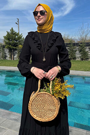 Jale Elbise Siyah