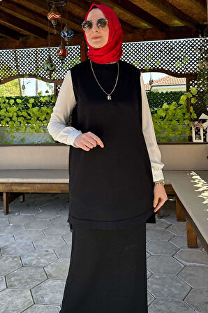 Etekli İç Takım Siyah