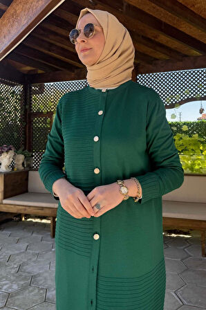 Manolya Zümrüt Triko Hırka