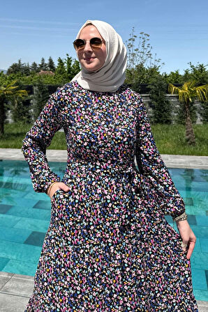 Hale Elbise Siyah
