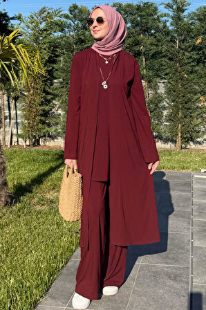 Yaren Üçlü Takım Bordo