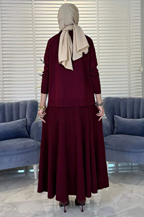 Narin Triko Takım Bordo