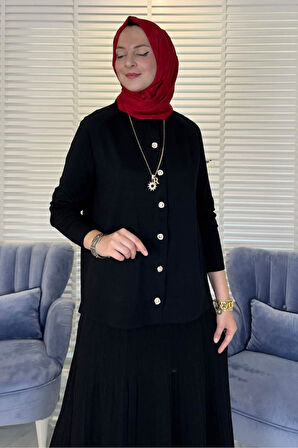 Narin Triko Takım Siyah