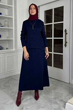 Kumsal Triko Takım Lacivert