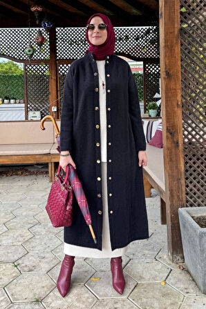 Yakut Angora Triko Kap Siyah