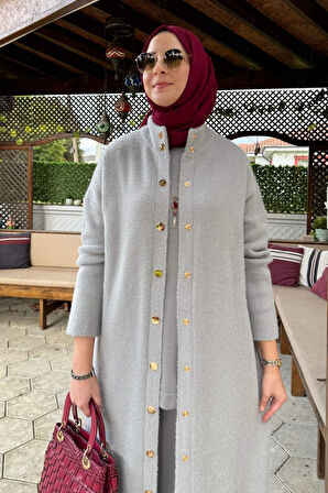 Yakut Angora Triko Kap Gri