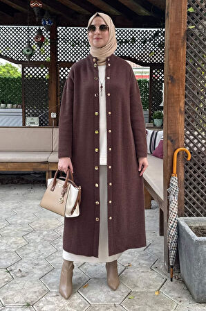 Yakut Angora Triko Kap Kahve