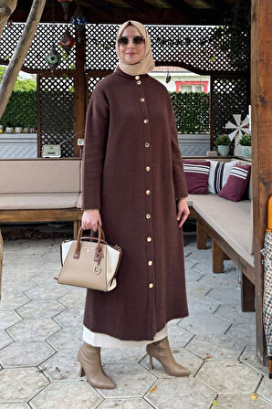 Yakut Angora Triko Kap Kahve