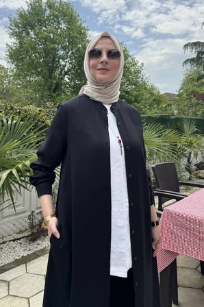 Başak Pantolonlu Takım Siyah