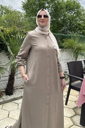 Başak Pantolonlu Takım Vizon