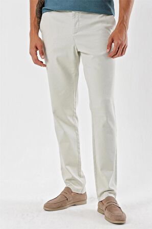 Uki Gri Comfort Fit Chino Pantolon