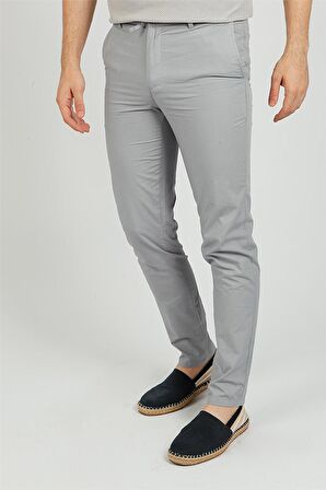 Uki Mavi Comfort Fit Chino Pantolon