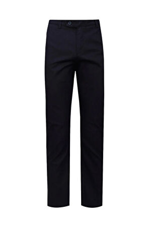 Uki Lacivert Slim Fit Chino Pantolon