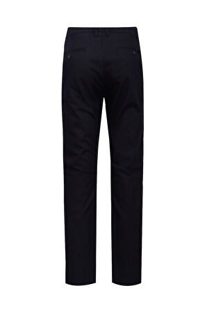 Uki Lacivert Slim Fit Chino Pantolon