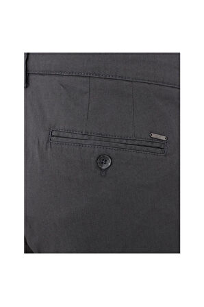 Uki Antrasit Comfort Fit Chino Pantolon