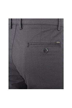 Uki Antrasit Slim Fit Chino Pantolon