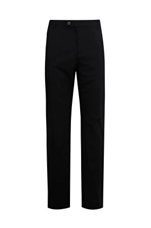 Uki Siyah Slim Fit Chino Pantolon