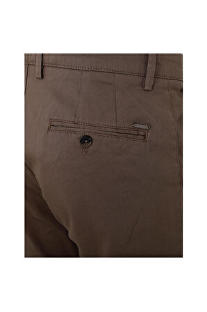 Uki Toprak Slim Fit Chino Pantolon