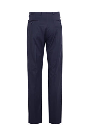 Uki Lacivert Comfort Fit,Klasik Pantolon