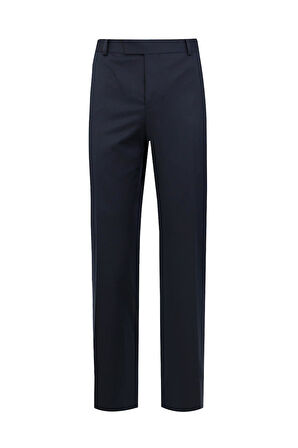 Uki Lacivert Comfort Fit,Klasik Pantolon