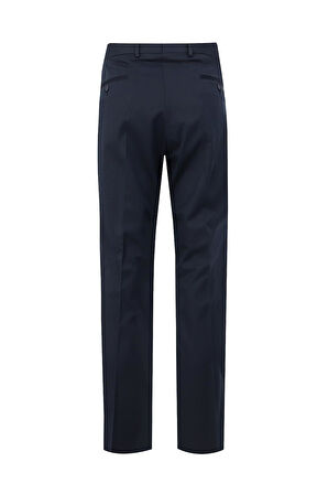 Uki Lacivert Comfort Fit,Klasik Pantolon